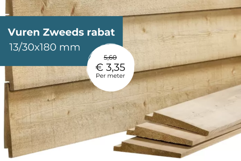 zweeds rabat in de aanbieding